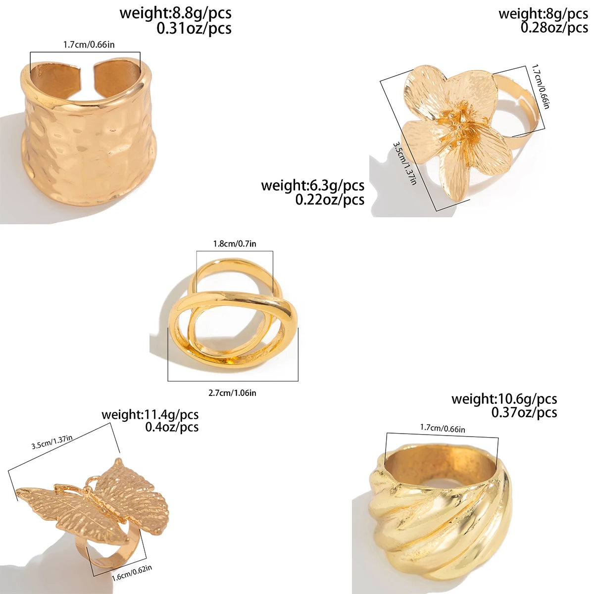 BohoFly Ring