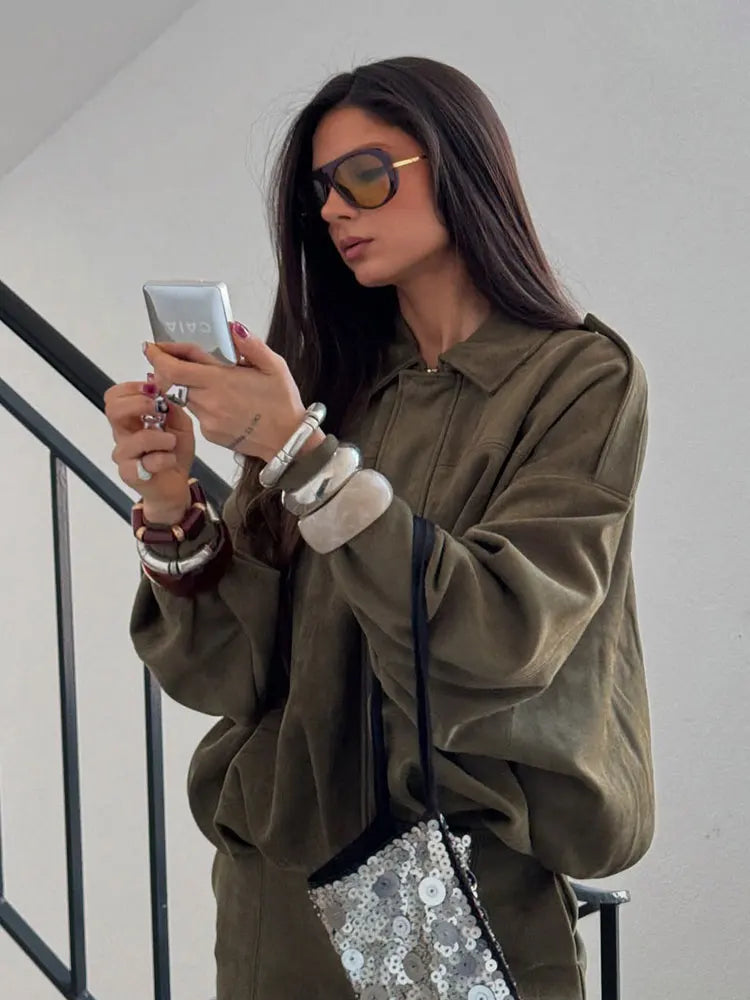 SuedeVibe Jacket