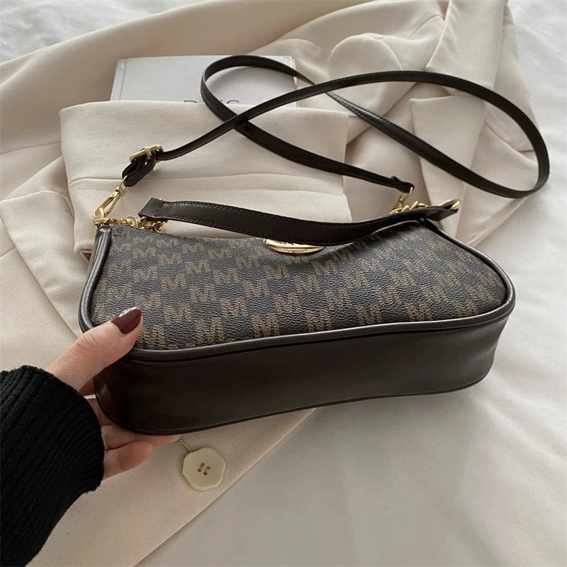 Vintage Style Handbag Crossbody Bag, Adjustable Strap Women Messenger Shoulder Bag, Sophisticated Accessory Tote Bag Purse